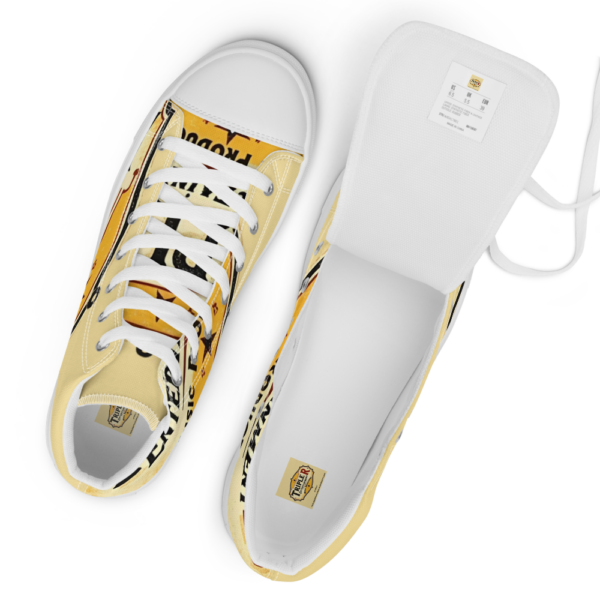 Men's High Top Canvas Shoes - Image 32