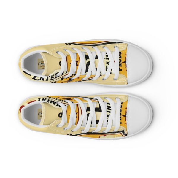 Men's High Top Canvas Shoes - Image 37