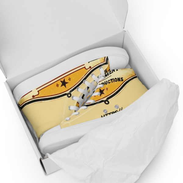 Men's High Top Canvas Shoes - Image 47
