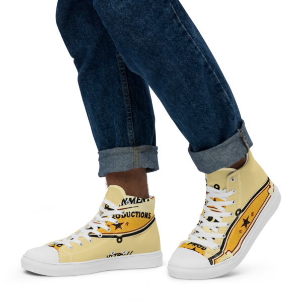 Men's High Top Canvas Shoes - Image 58