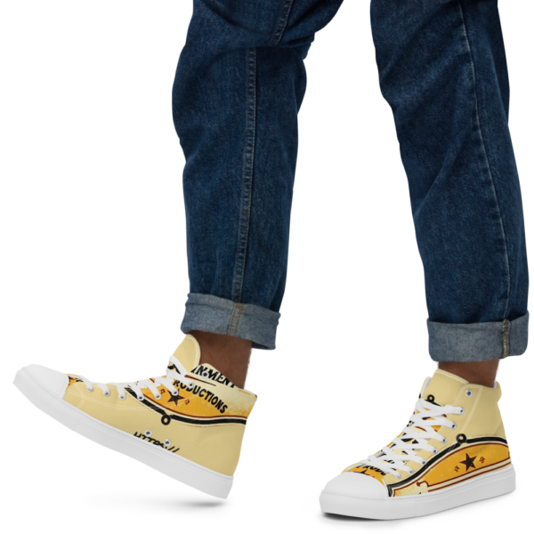 Men's High Top Canvas Shoes - Image 59