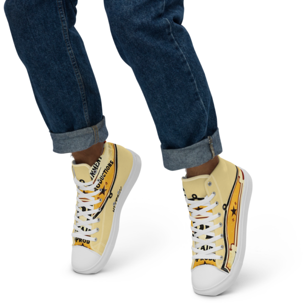 Men's High Top Canvas Shoes - Image 60