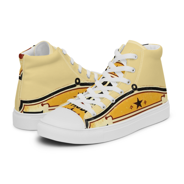 Men's High Top Canvas Shoes - Image 73
