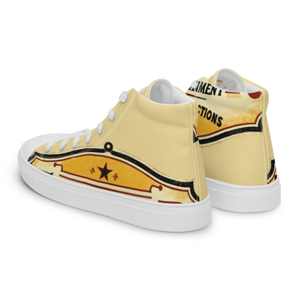 Men's High Top Canvas Shoes - Image 99