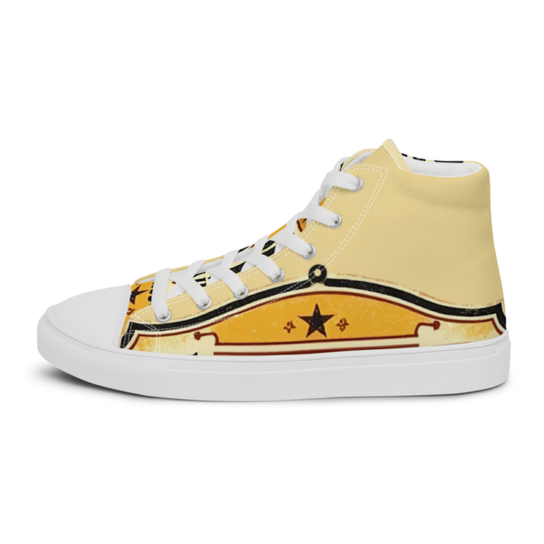 Men's High Top Canvas Shoes - Image 118