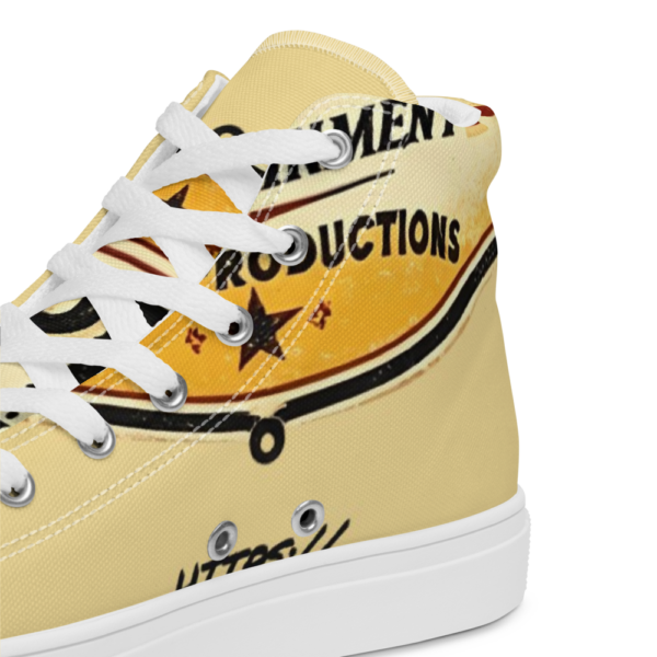 Men's High Top Canvas Shoes - Image 123