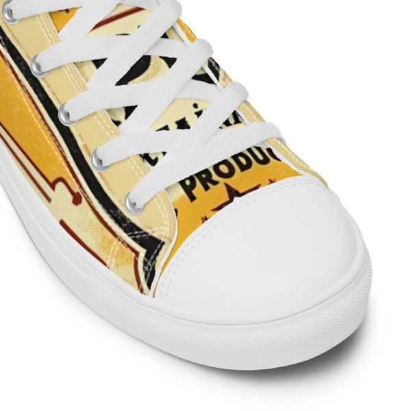 Men's High Top Canvas Shoes - Image 127