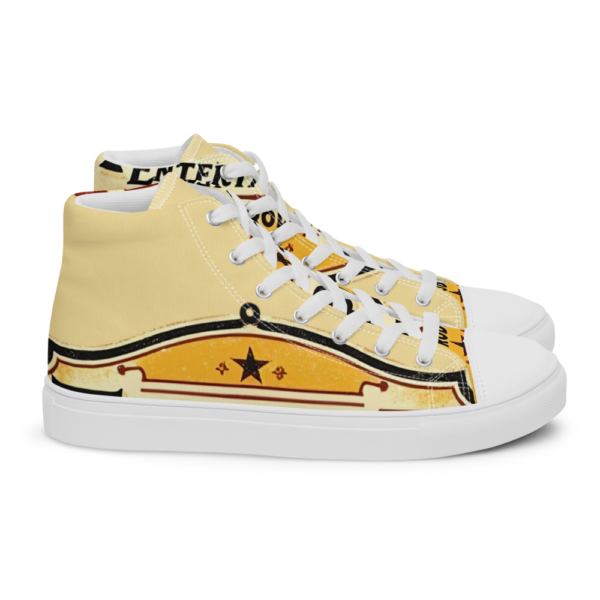 Men's High Top Canvas Shoes - Image 152