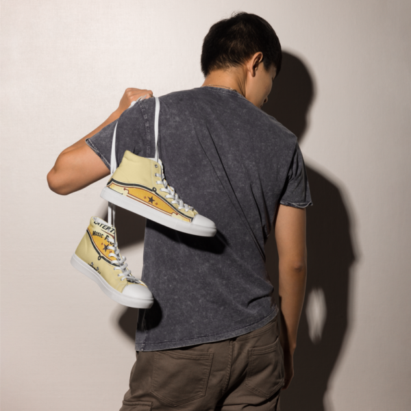 Men's High Top Canvas Shoes - Image 153