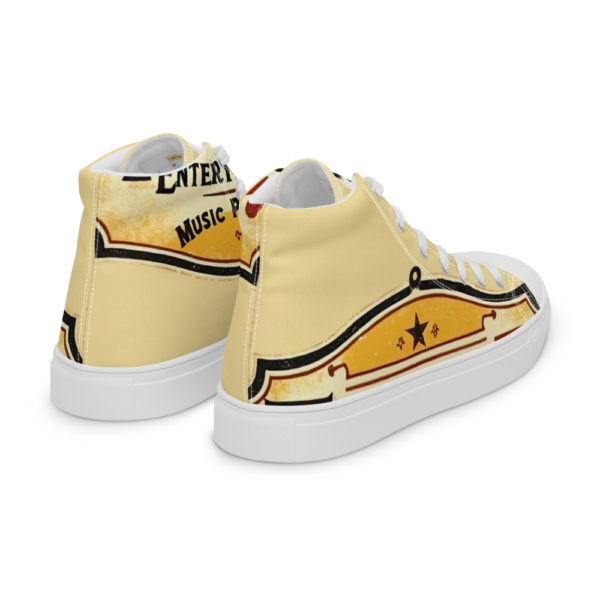 Men's High Top Canvas Shoes - Image 161