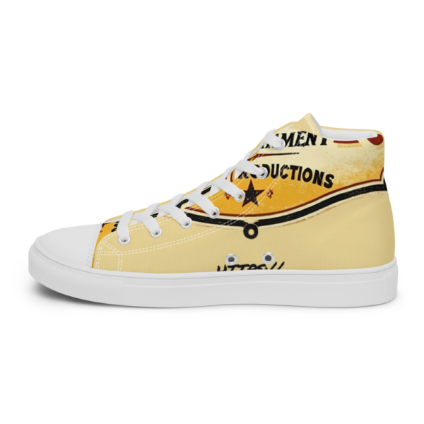Men's High Top Canvas Shoes - Image 172
