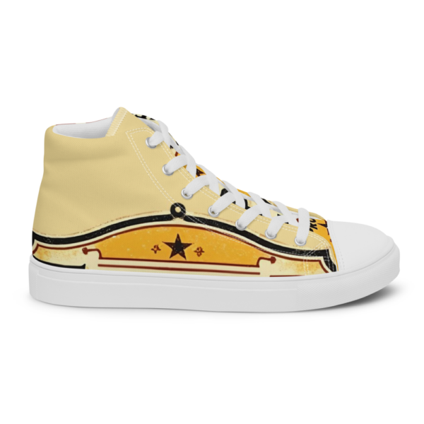 Men's High Top Canvas Shoes - Image 175